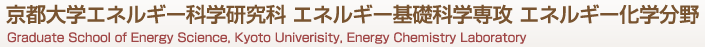 京都大学エネルギー科学研究所　エネルギー基礎科学専攻　エネルギー科学分野